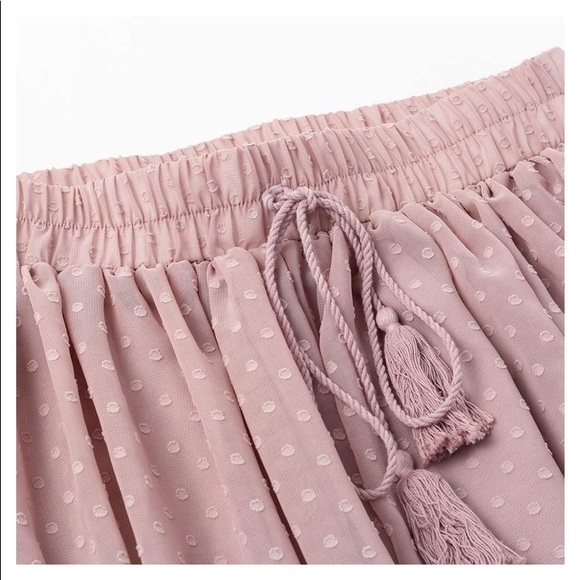 🌸Blush 🌸pink 💗layered🌸ruffle🌸mini skirt💗🌟✨ - Picture 6 of 7